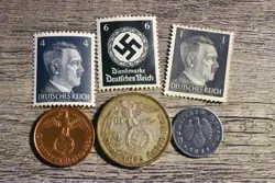 /HITLER STAMP LOT