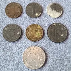 THIRD REICH REICHSPFENNING