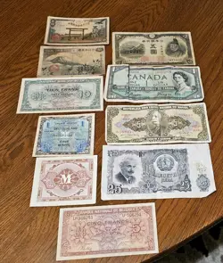 FRANCE BANKNOTE 1940S