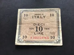 NOTE WW2 ITALIAN