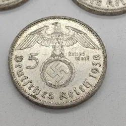 90% REICHSMARK COINS