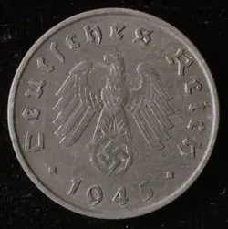 1945 GERMAN ZINC