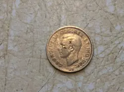 WW2 1943 CANADIAN QUARTER 25 CENT  SILVER COIN - CANADA WORLD WAR TWO