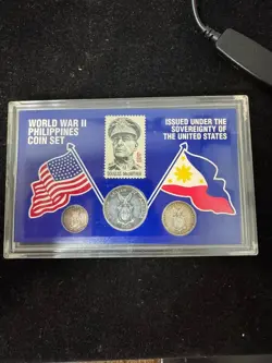 WORLD WAR 2 PHILIPPINES COIN SET