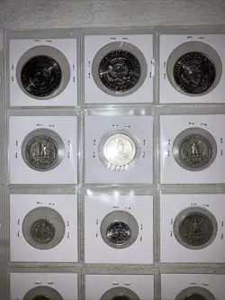 LOT OF 20-INSTANT COIN COLLECTION!.SILVER, WW2, OLD COPPER ETC