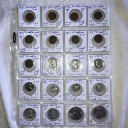 LOT OF 20-INSTANT COIN COLLECTION!.SILVER, WW2, BICENTENNIAL ETC