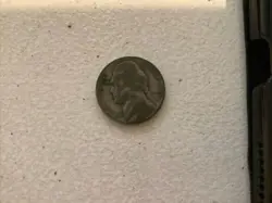 1942 PHILADELPHIA MINT JEFFERSON NICKEL SILVER WARTIME WW2