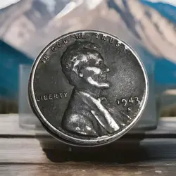 1943 S LINCOLN STEEL WHEAT CENT / PENNY ?? THIS IS A WW2 STEEL WAR