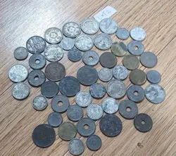 JAPAN COIN(AROUND WW2) 50PCS (LOT 2)