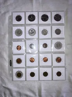 LOT OF 20-INSTANT COIN COLLECTION!.SILVER, WW2, FOREIGN BICENTENNIAL ETC
