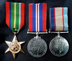 WAR MEDALS SAPPER