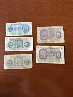 LIBYA TRIPOLITANIA 2, 5, 10 LIRE HIGH GRADE WW2 ERA