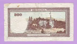 500 LEI 1941 ROMANIA ROMANIAN PICK-51 FREE SHIPPING WWII WW2