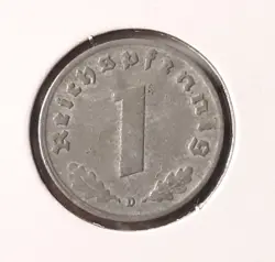 1941-D REICHSPFENNIG