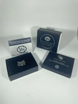 2020 WAR II WW2 75TH ANNIVERSARY AMERICAN EAGLE SILVER PROOF COIN 20XF