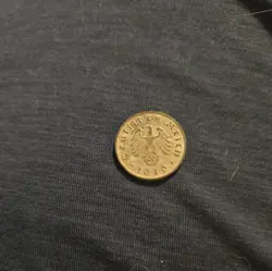 1940 WORLD WAR 2  1 REICHSPFENNIG GERMANY