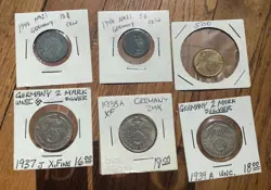 NAZI COINS LOT