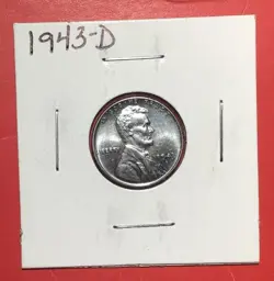 1943D CHOICE UNCIRCULATED LINCOLN 