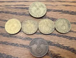 REICHSPFENNIG COINS LOT