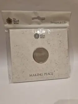 2020 MAKING PEACE WW2 £5 COIN ROYAL MINT BRILLIANT UNCIRCULATED SEALED PACK