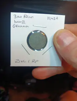 #G16- 1943A GERMANY WW2 3RD REICH, BAZI 1 PFEENING