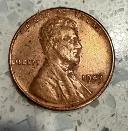 1943 WW2 COPPER-COATED