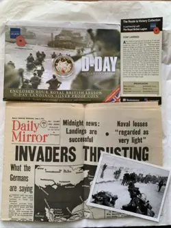 D-DAY LANDINGS POPPY