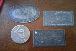 AUSWEIS COIN GERMAN WW2 AND AFRIKA CORPS COINS WITH OTHER TOKENS MONEY WWII WW11