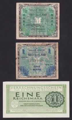 BANKNOTES MARK WW2