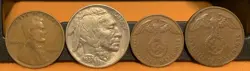 NAZI COINS-HISTORICAL