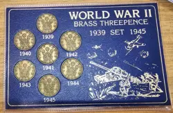 THREEPENCE COIN SET