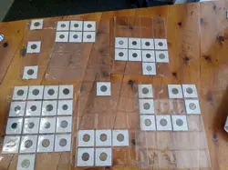 HUGE LOT OF FOREIGN COINS FROM THE 1875-1972 MIX LOT GERMANY WW2 RARE MIXED