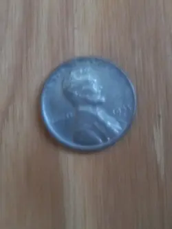 1943 D WEAT PENNY WW2 STEEL