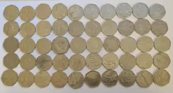 COLLECTABLE CIRCULATED 50 PENCE / 50P COINS PETER RABBIT AND MORE