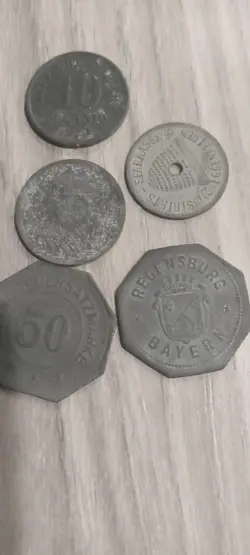 GERMANY ZINC COINS