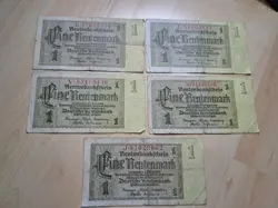 RENTENMARK RENTENBANKSCHEINE