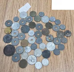 JAPAN COIN(AROUND WW2) 50PCS (LOT 2-5)