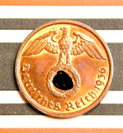 1936 SWASTIKA COPPER
