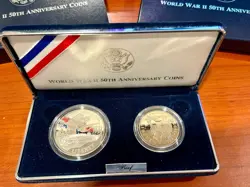 50C WW2 COINS