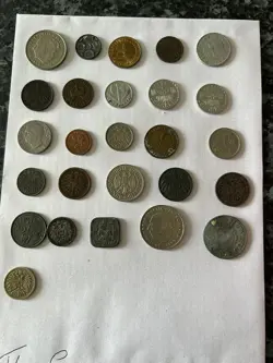 GERMAN WW2 COINS IMPERIAL GERMAN EAST AFRICA MARKS ALL COINS IN PICS