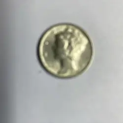 MERCURY SILVER DIME 1942 S   WW2