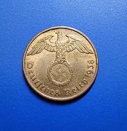 1938 GERMANY REICHSPFENNIG