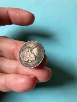 WW2 ERA 1944-P JEFFERSON SILVER WAR NICKEL PHILA. MINT US COIN