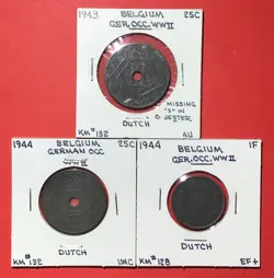 1943-1944 BELGIUM COLLECTION