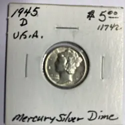 1945D WW2 SILVER