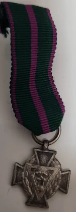 BELGIUM MEDAL RESISTANCE GROUPS CROSS FRATERNAL UNIONS OF SECRET ARMY WW2 ND