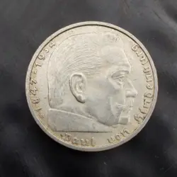 GERMANY 1939 B 2 MARK WW2 SILVER COIN THIRD REICH REICHSMARK AU ????