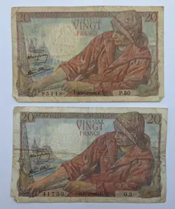 BANKNOTE BRETON FISHERMAN-LOT