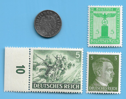 SWASTIKA COIN HITLER