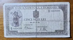 LEI 1941 BANKNOTE